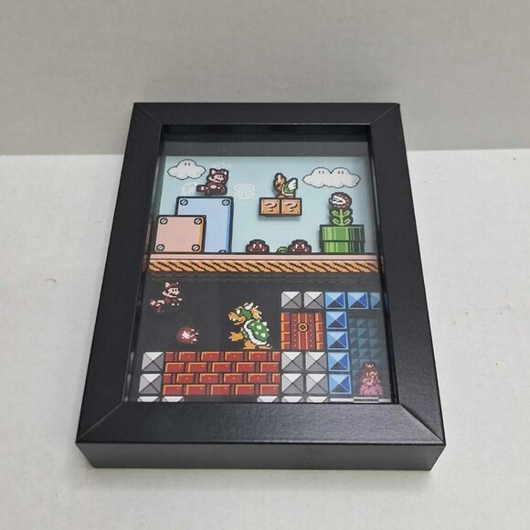 Super Mario 3 Shadow Box Diorama 3D Pop Art - Picture 4 of 5